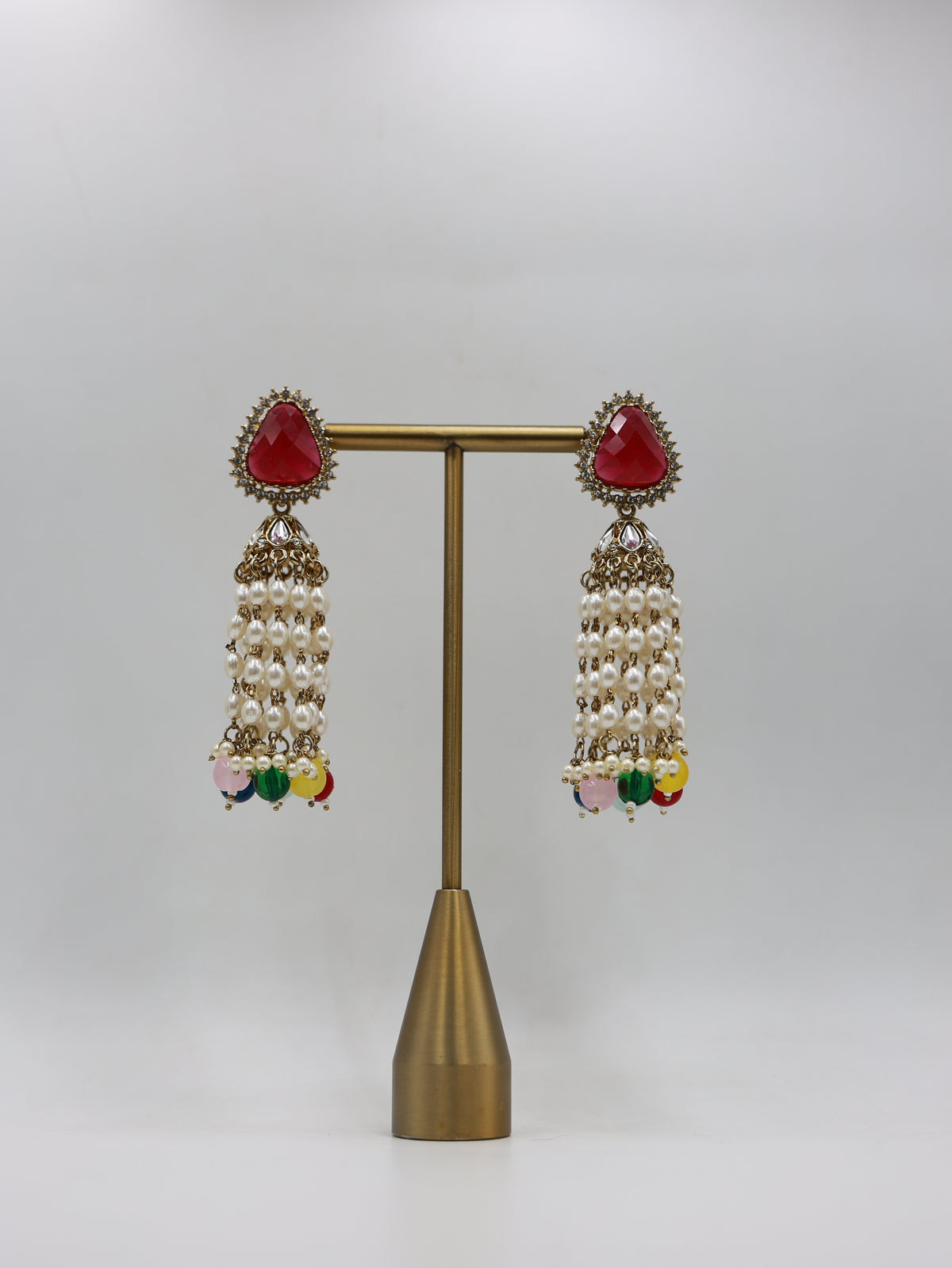 RSM-TAR-MUL | Tara Beaded Tassel Earrings, Multicolour | 816A1355.JPG