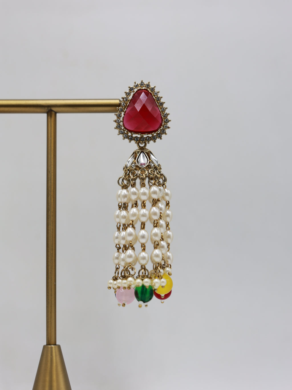 RSM-TAR-MUL | Tara Beaded Tassel Earrings, Multicolour | 816A1357.JPG