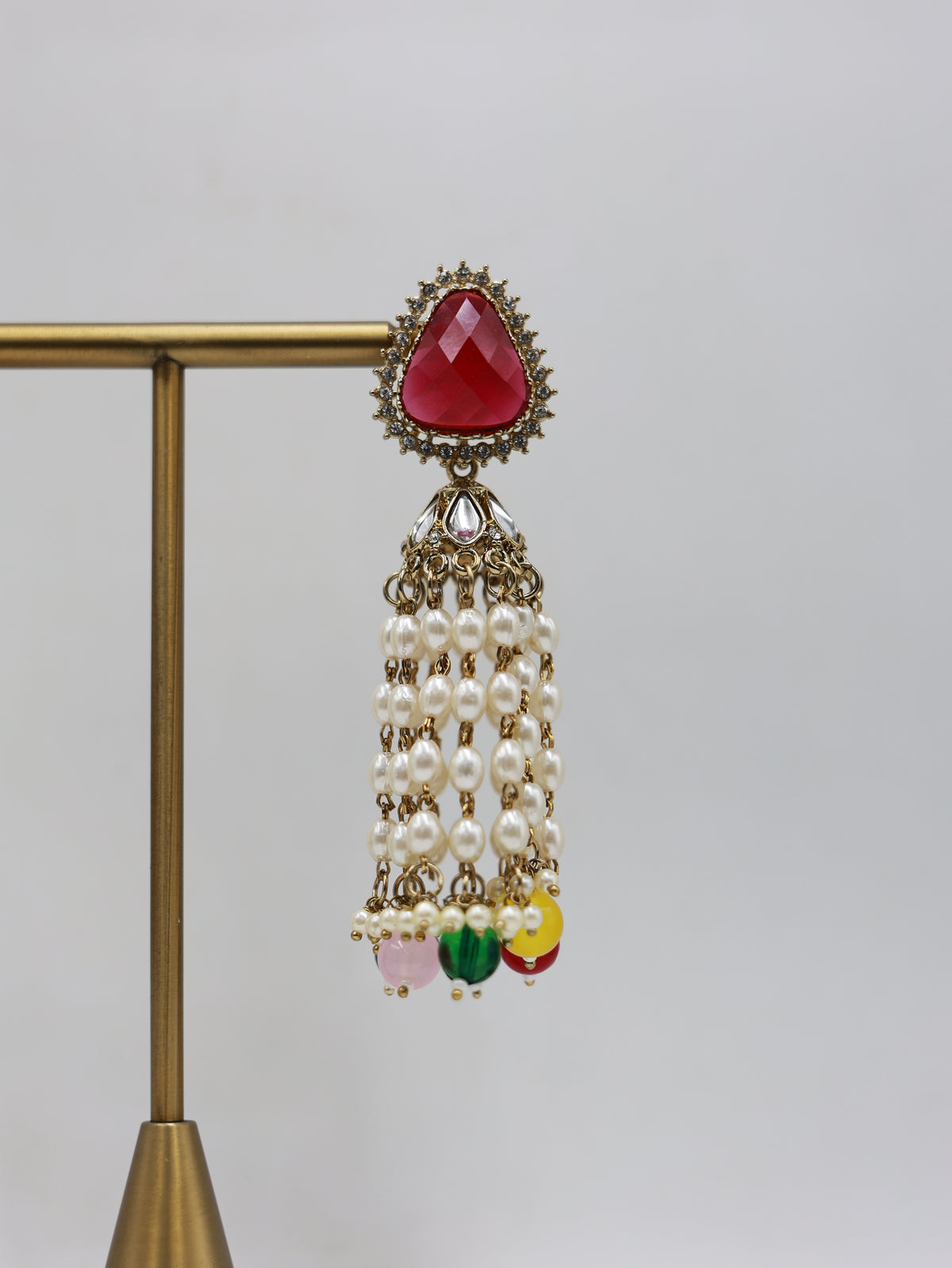 RSM-TAR-MUL | Tara Beaded Tassel Earrings, Multicolour | 816A1357.JPG
