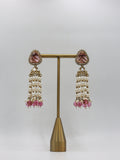 RSM-TAR-RPK | Tara Beaded Tassel Earrings, Rose Pink | 816A1351.JPG